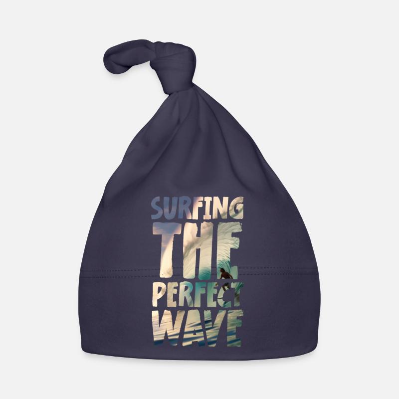 Surfing The Perfect Wave Baby Bio-Mütze