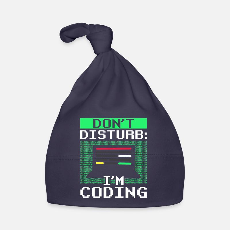 Stören Sie Nicht: Ich Programmiere Coding Coder Baby Bio-Mütze