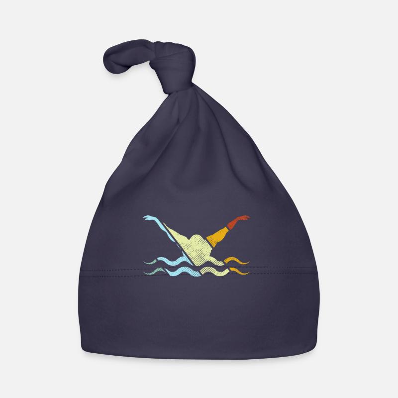 Natation Rétro Bonnet bio Bébé