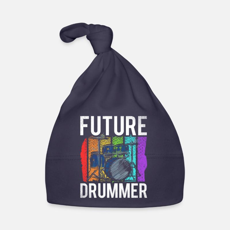 Future Drummer Drummer Drum Bonnet bio Bébé