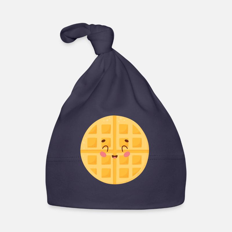 Cute Waffle Doodle Organic Baby Cap