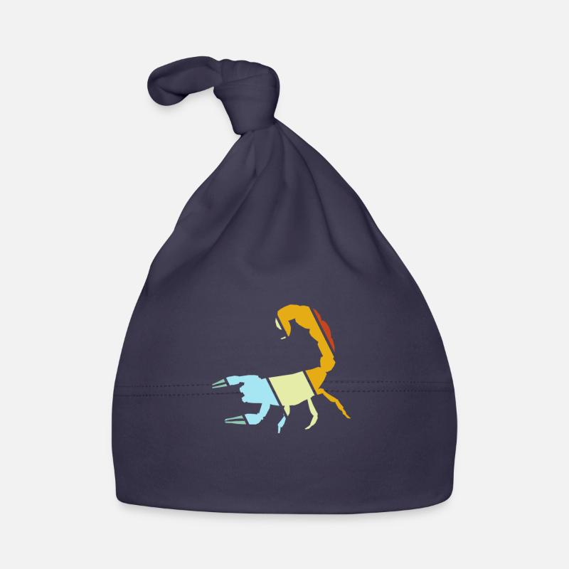 Scorpio Retro Organic Baby Cap