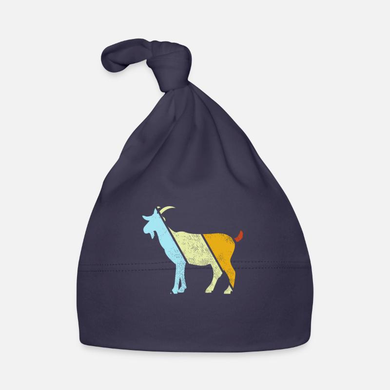 Goat Retro Organic Baby Cap