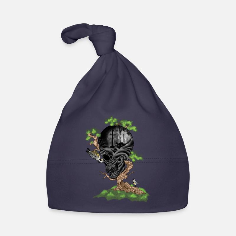 Tree Skull Baby Bio-Mütze