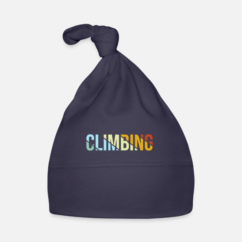 Climbing Retro Organic Baby Cap