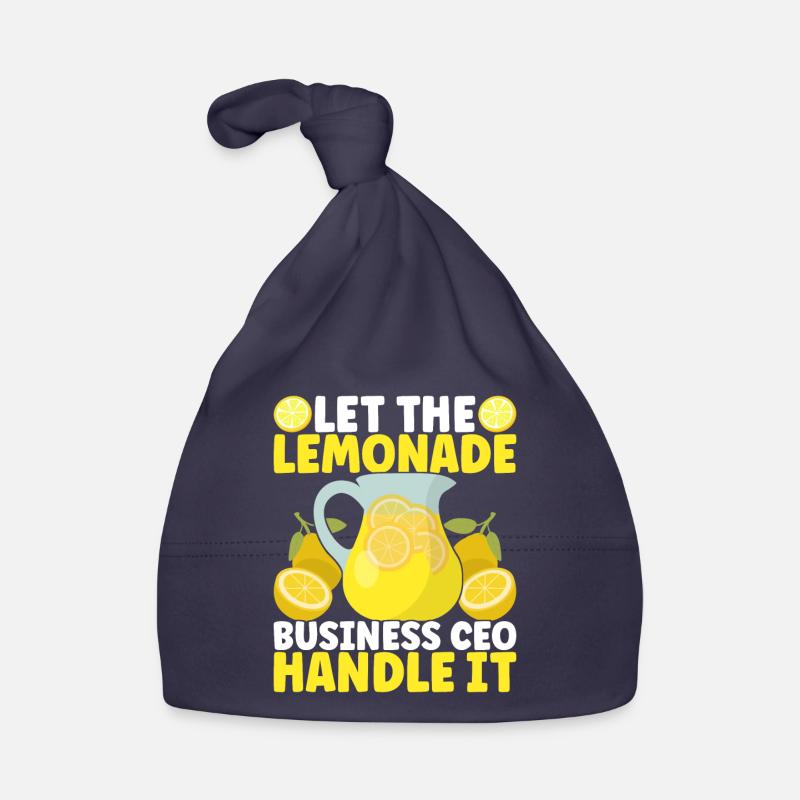 Lemonade Lemonade stand Organic Baby Cap