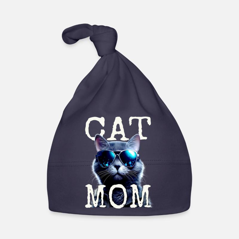 Cat Mom Katzen Mama Kater Mutter Muttertag Katze Baby Bio-Mütze