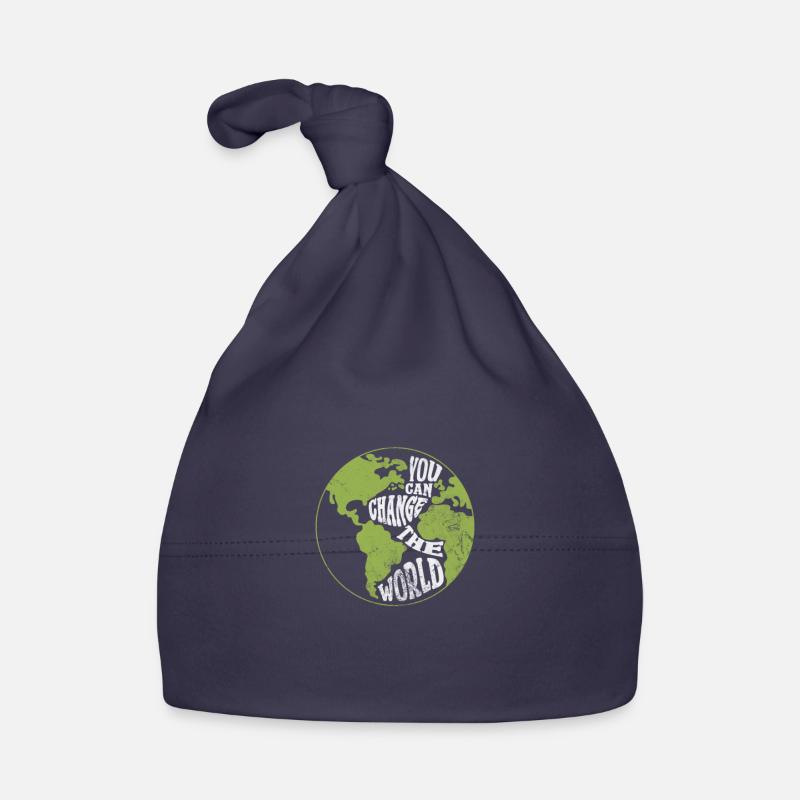 Climate Change Environment Earth Earth Gift Organic Baby Cap