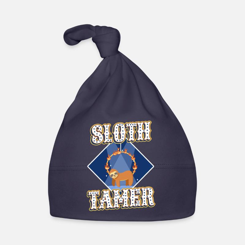 Sloth Tamer Organic Baby Cap