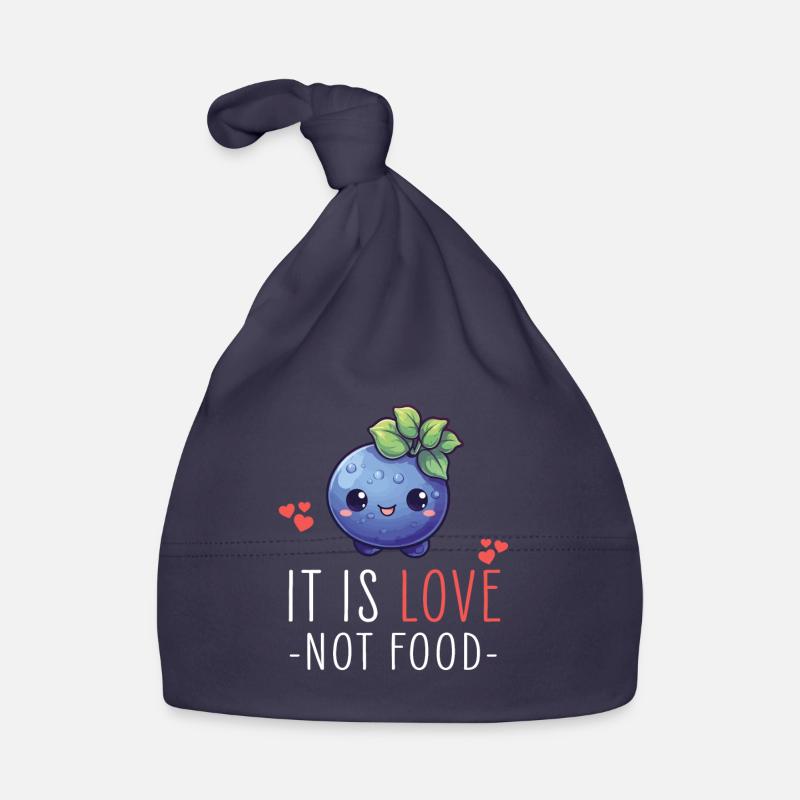 Blaubeere Kawaii Baby Bio-Mütze