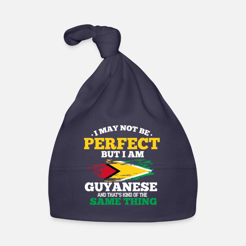 Guyana - Bonnet bio Bébé - marine