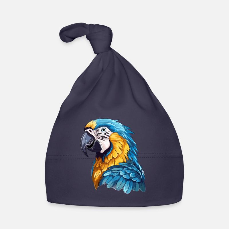 Ara bleu-or Bonnet bio Bébé