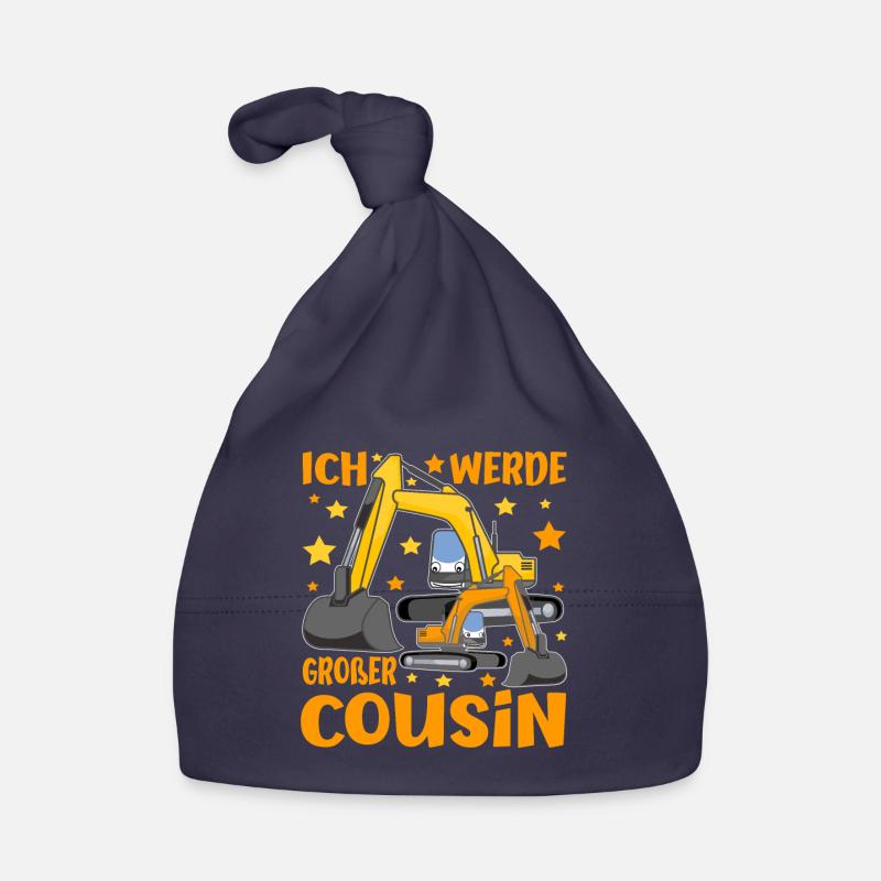 Ich Werde Großer Cousin Bagger bald Cousin Baby Bio-Mütze