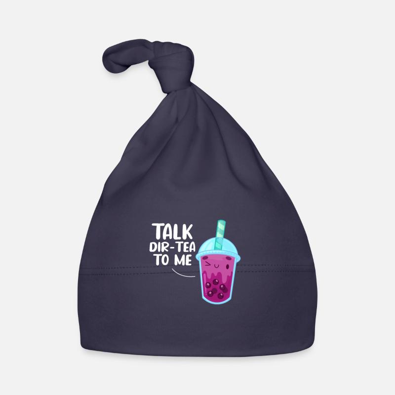 Bubble Tea - Baby Bio-Mütze - Navy