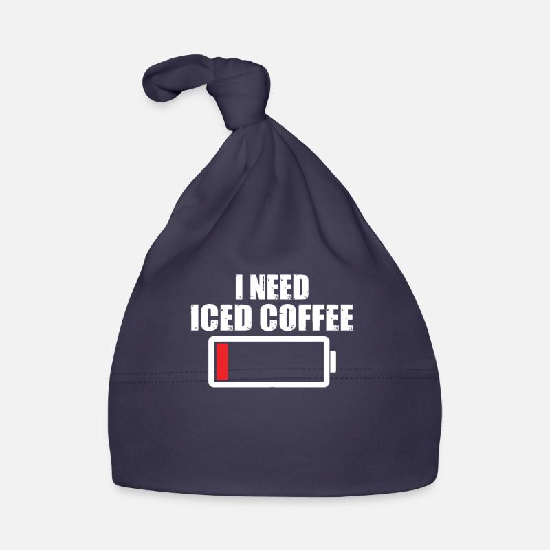 I need iced coffee Organic Baby Cap