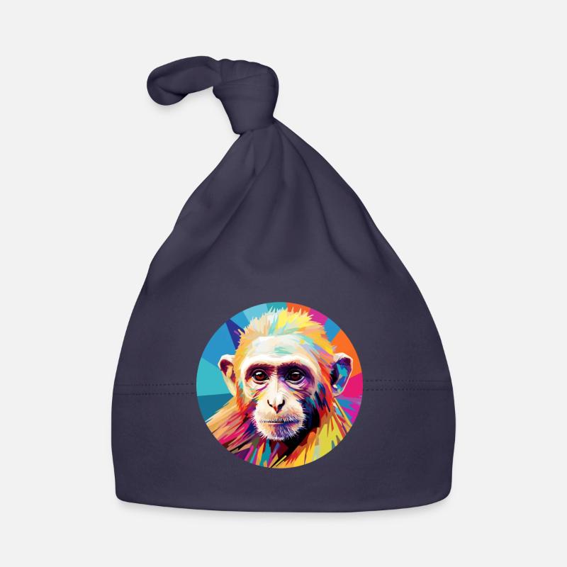 Singes capucins Bonnet bio Bébé