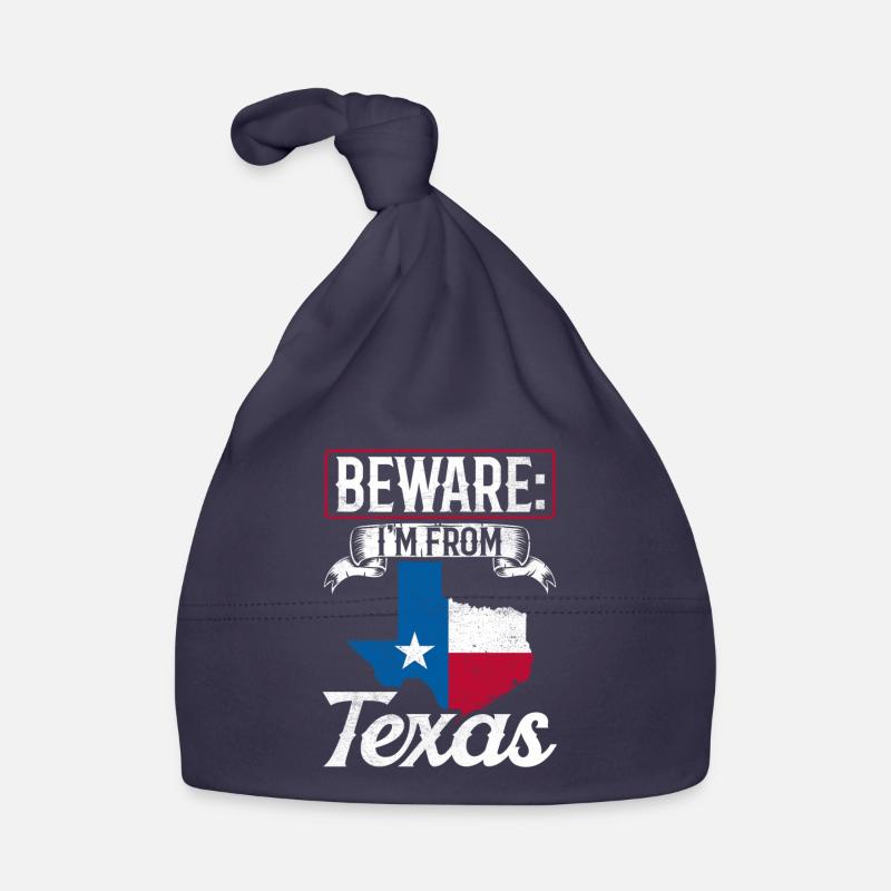 Attention: I'm from Texas Texan Texans Organic Baby Cap