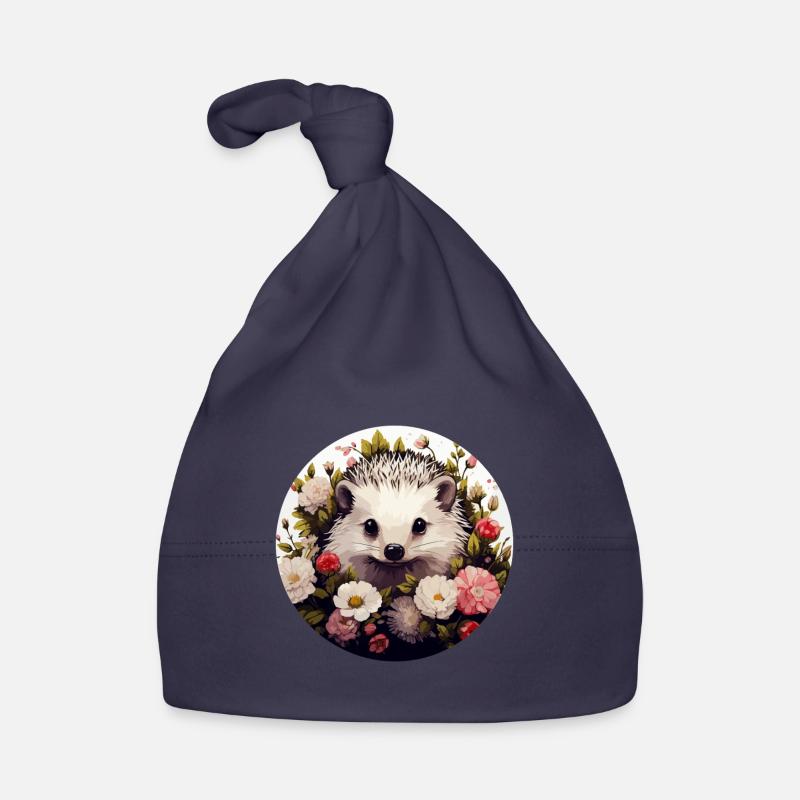 Hérisson mignon Bonnet bio Bébé