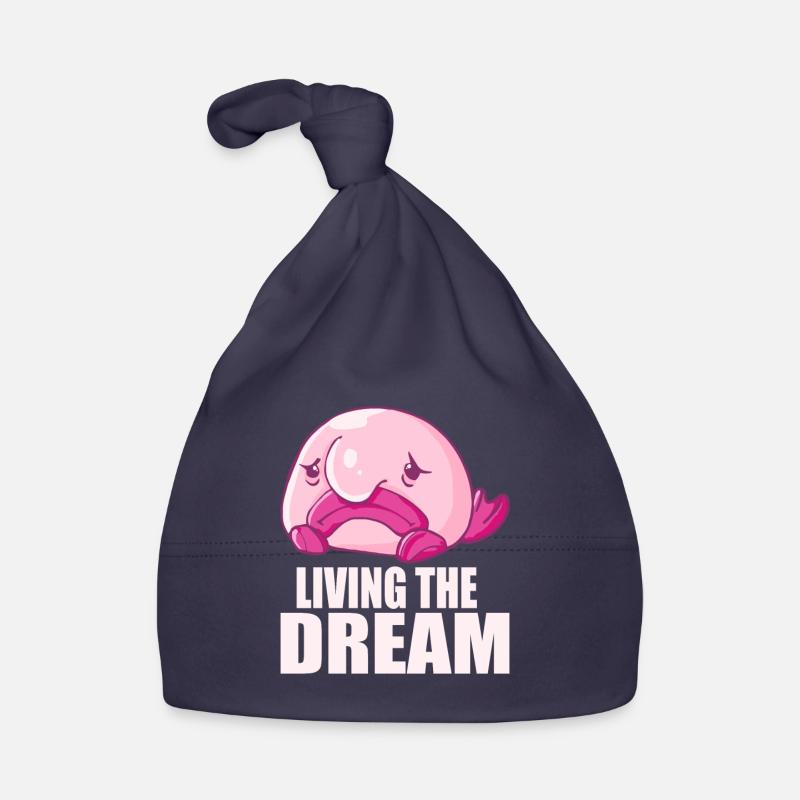 Costume de Blobfish - Visage de poisson Blob laid - Bonnet bio Bébé
