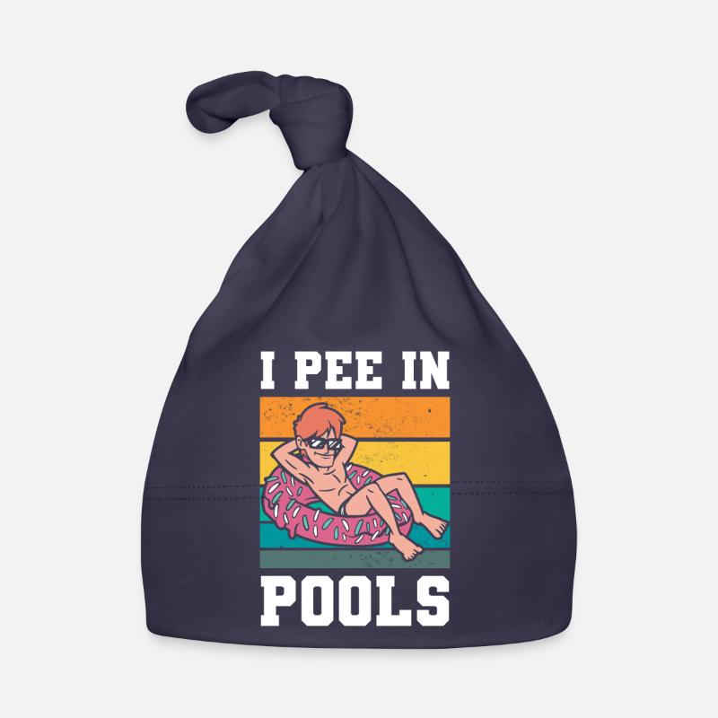 Je fais dans les piscines drôle de compagnon de piscine Bonnet bio Bébé