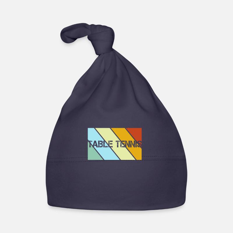 Tennis de Table Rétro Bonnet bio Bébé