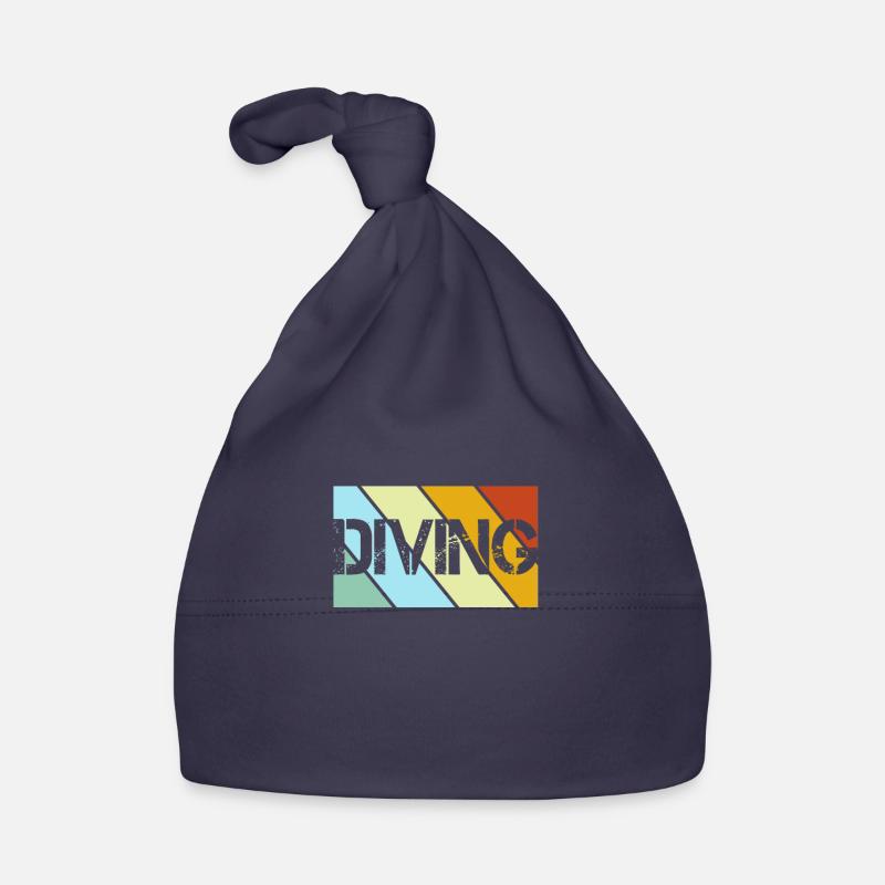 Plongée Rétro Bonnet bio Bébé