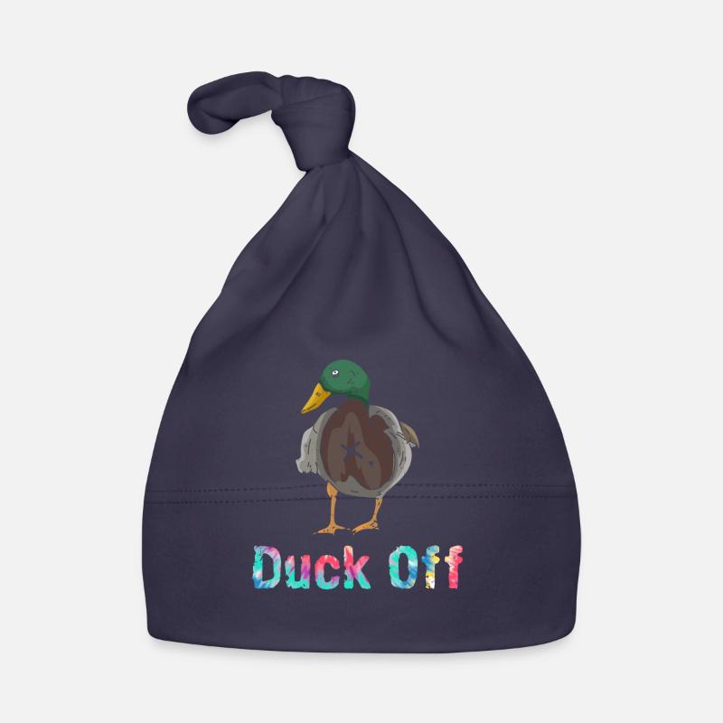 Duck Off Ducks Lover Duck Holder Ducklings Bonnet bio Bébé