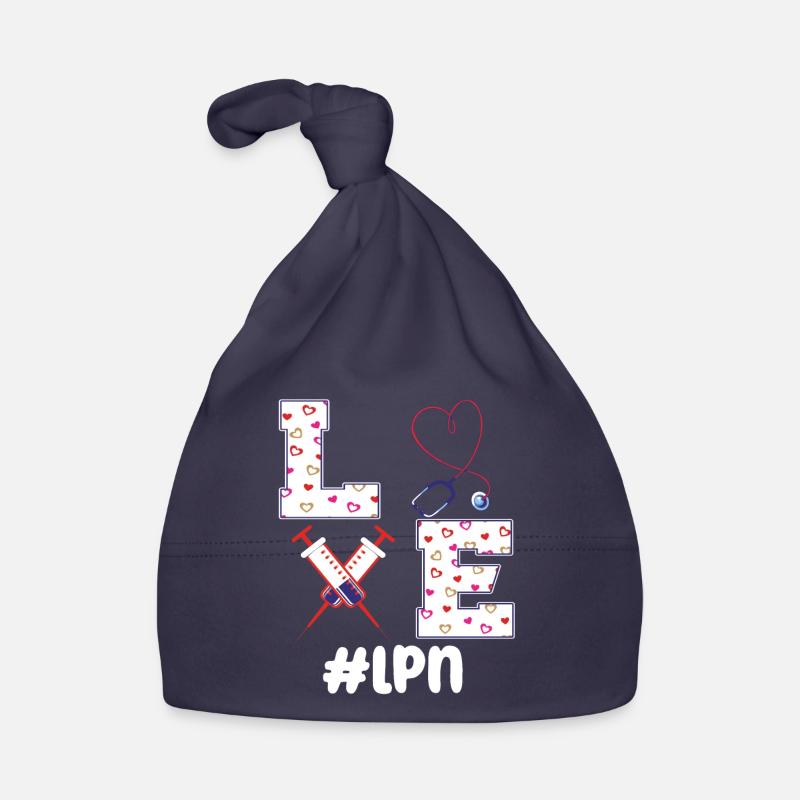 LPN Licensed Practical Nurse Practitioner Organic Baby Cap