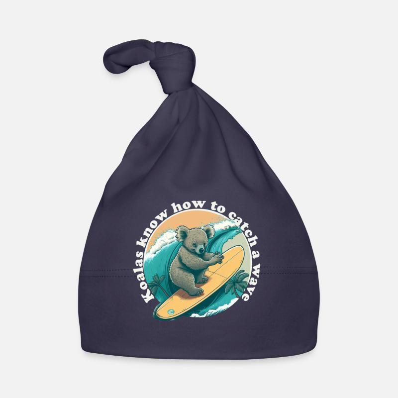 Catch a wave Koalabaer Organic Baby Cap