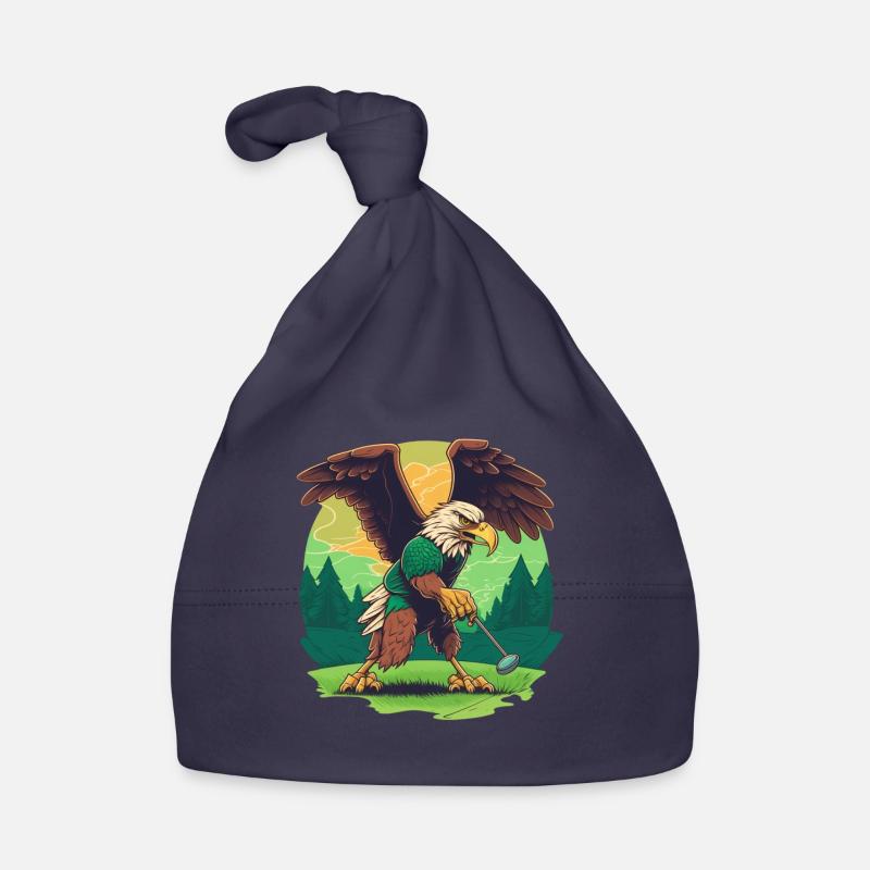 Aigle joueur de golf Bonnet bio Bébé