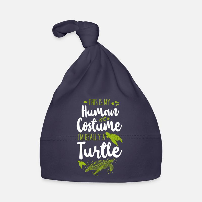 Sea Turtle Tortoise This Is My Organic Baby Cap