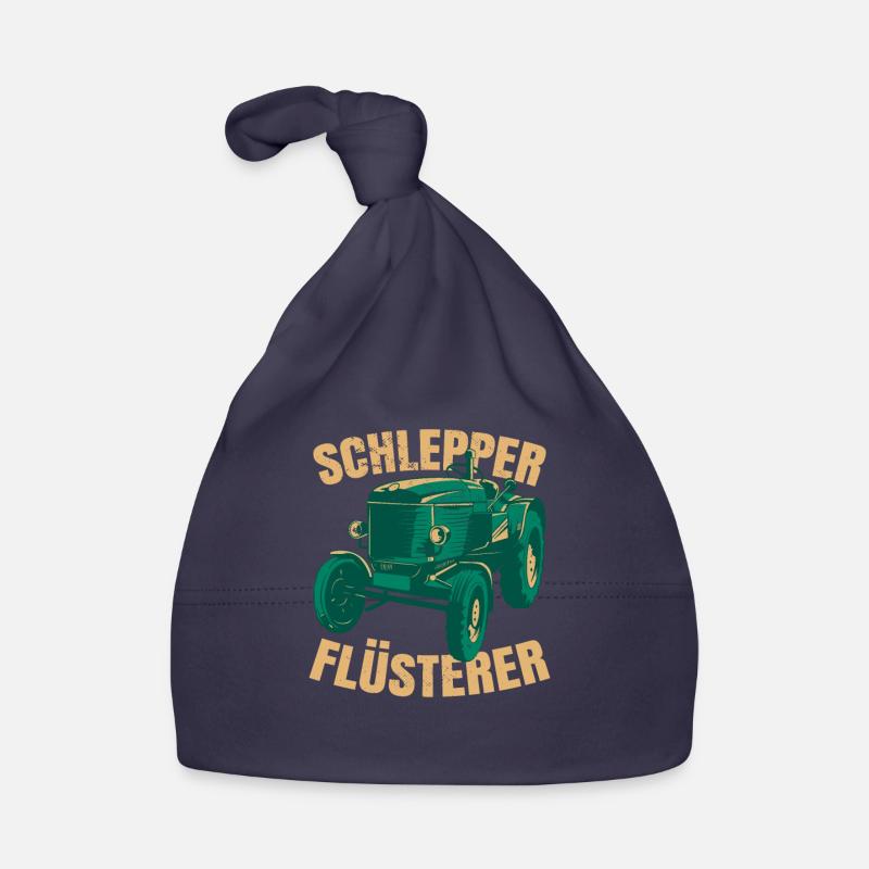 Schlepper Flüsterer Baby Bio-Mütze