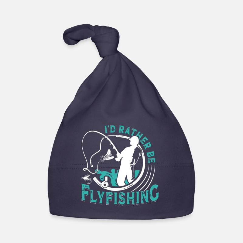 Pêche à la mouche Je préfère être Pêche à la mouche Bonnet bio Bébé