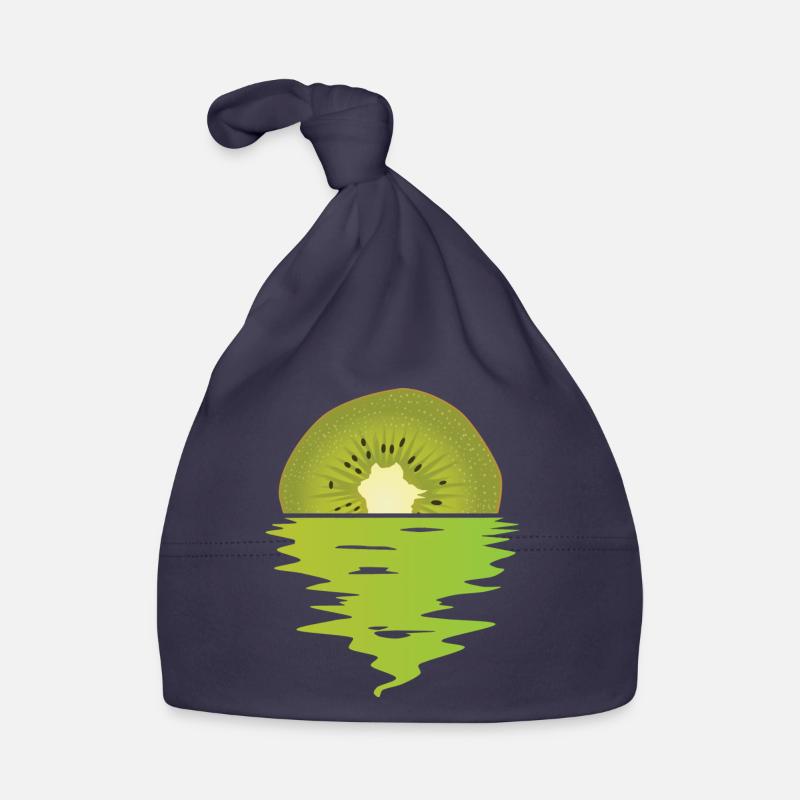 Kiwi Ocean Organic Baby Cap