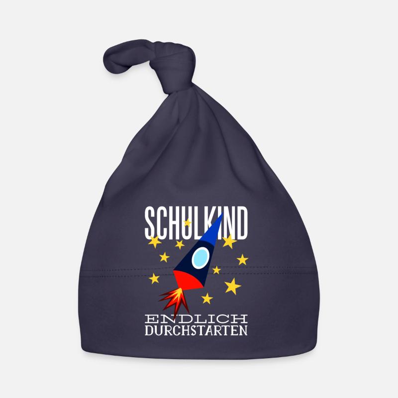 Schulkind Endlich Durchstarten Baby Bio-Mütze