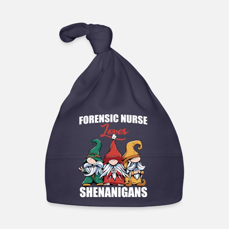 Forensische Krankenschwester St. Patrick's Day Baby Bio-Mütze