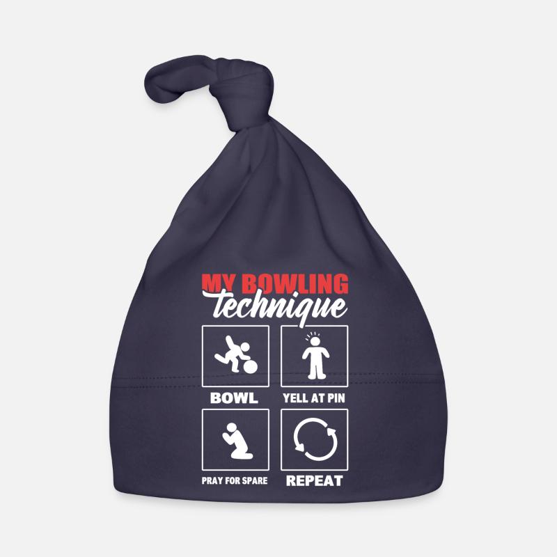 Ma technique de bowling Bowler professionnel Bonnet bio Bébé
