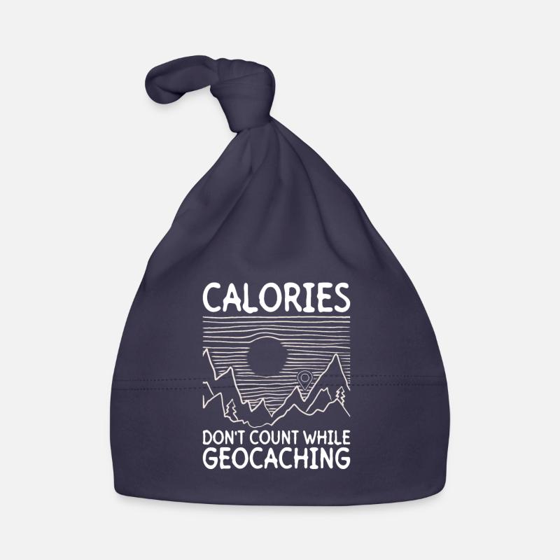 Les calories ne comptent pas dans le géocaching - Geocaching Bonnet bio Bébé