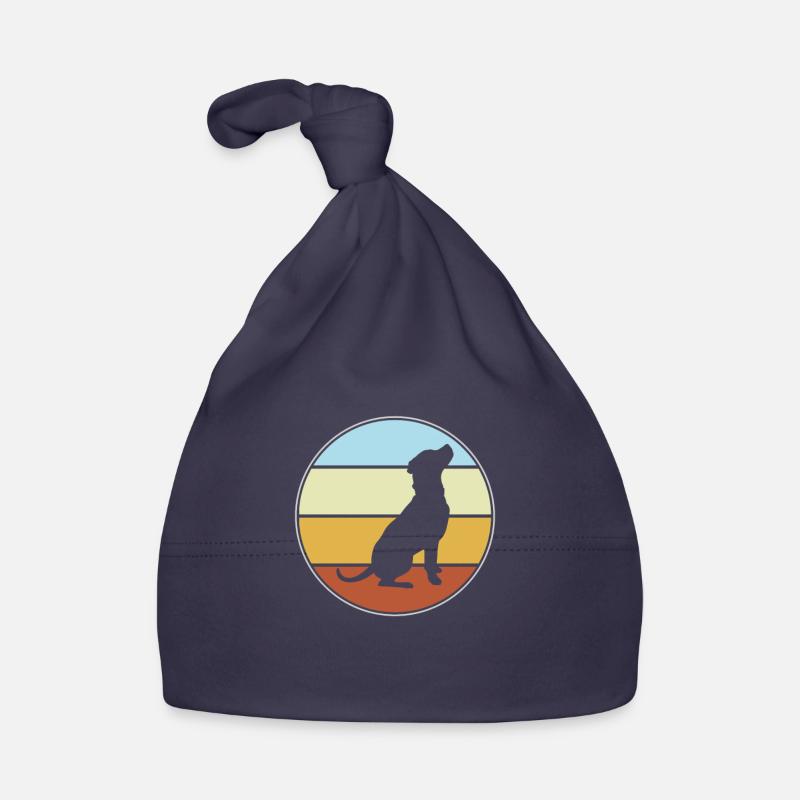 Dog Retro Organic Baby Cap