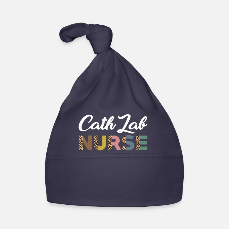 Conception mignonne de l’infirmière du laboratoire de cathétérisme Bonnet bio Bébé