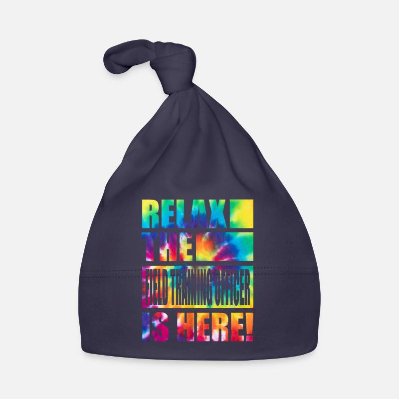 Field Training Officer Funny Saying Organic Baby Cap