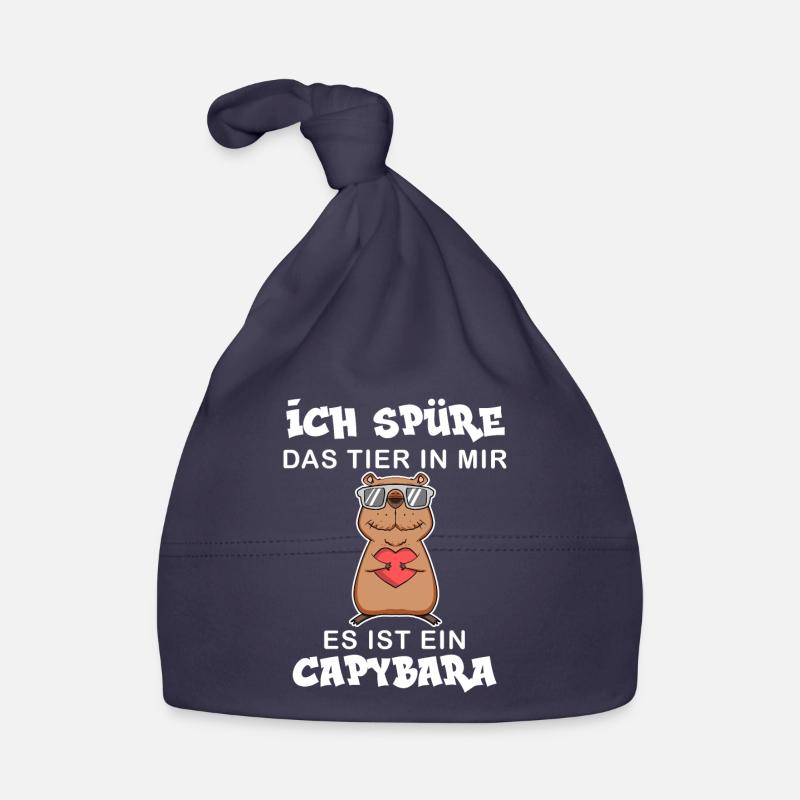 Capybara Baby Bio-Mütze