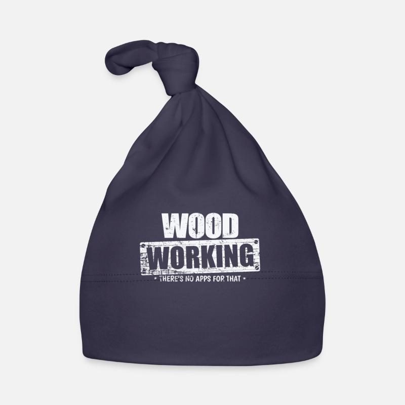 Wood Working Forestry Worker Organic Baby Cap