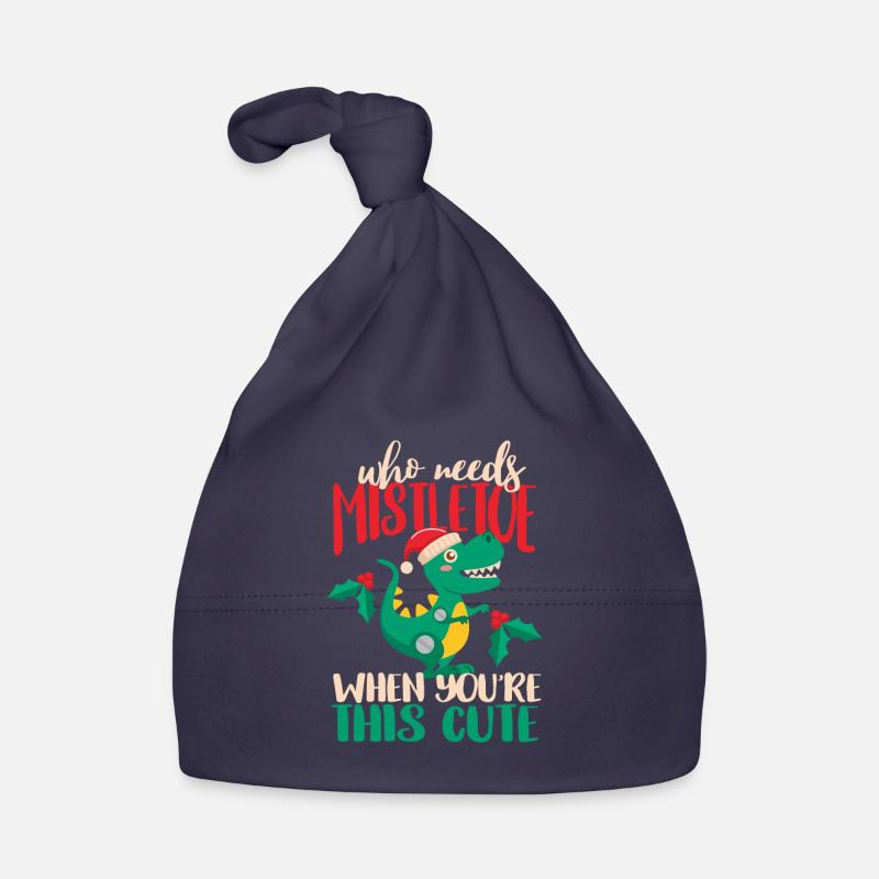 Who needs a mistletoe when you see this Organic Baby Cap