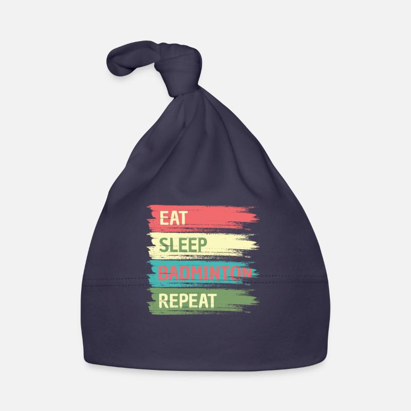 Manger dormir Badminton Répéter Bonnet bio Bébé