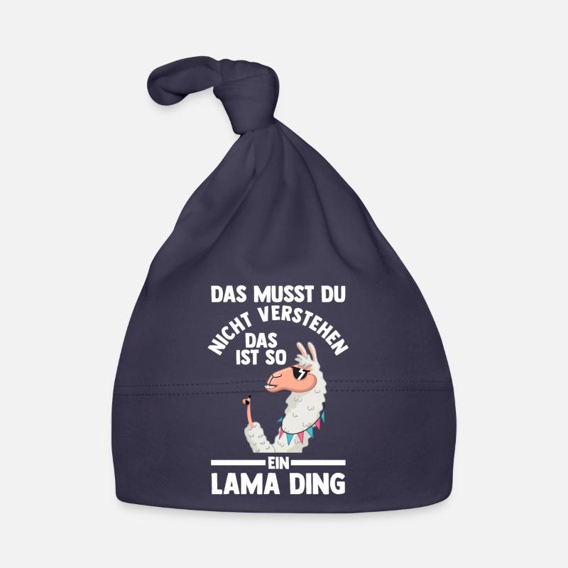 Lama Baby Bio-Mütze