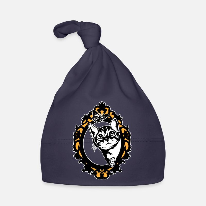 Bébé chat Bonnet bio Bébé