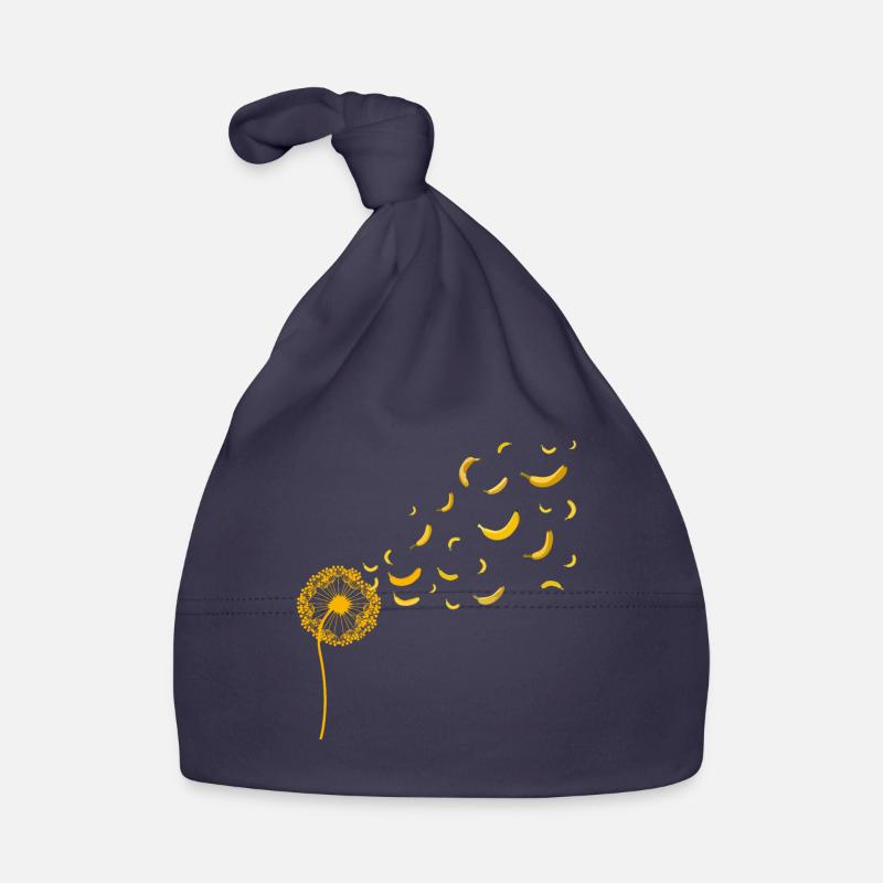 Frucht Obst Geschenk Pusteblume Banane Baby Bio-Mütze