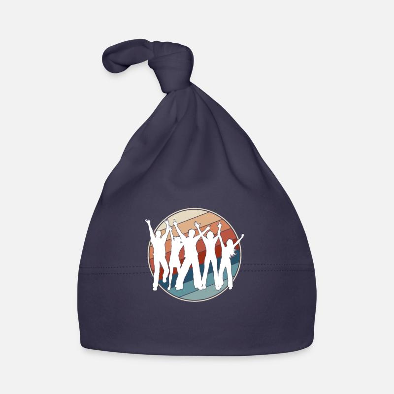 Dancing Retro Organic Baby Cap