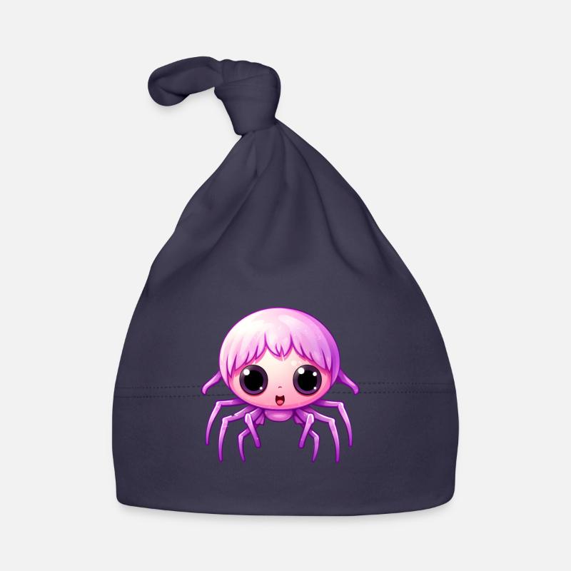 Kawaii Spider Organic Baby Cap